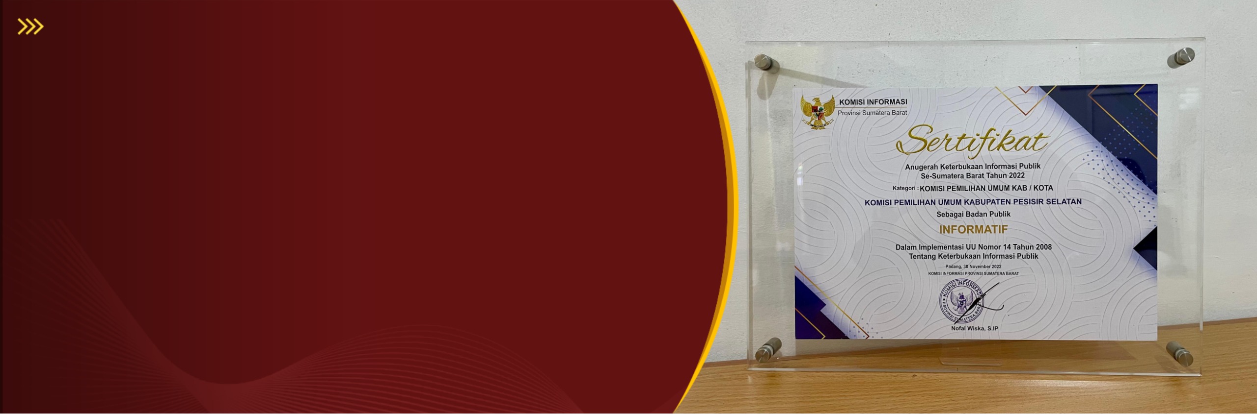 Anugerah Keterbukaan Informasi Publik Tahun 2022