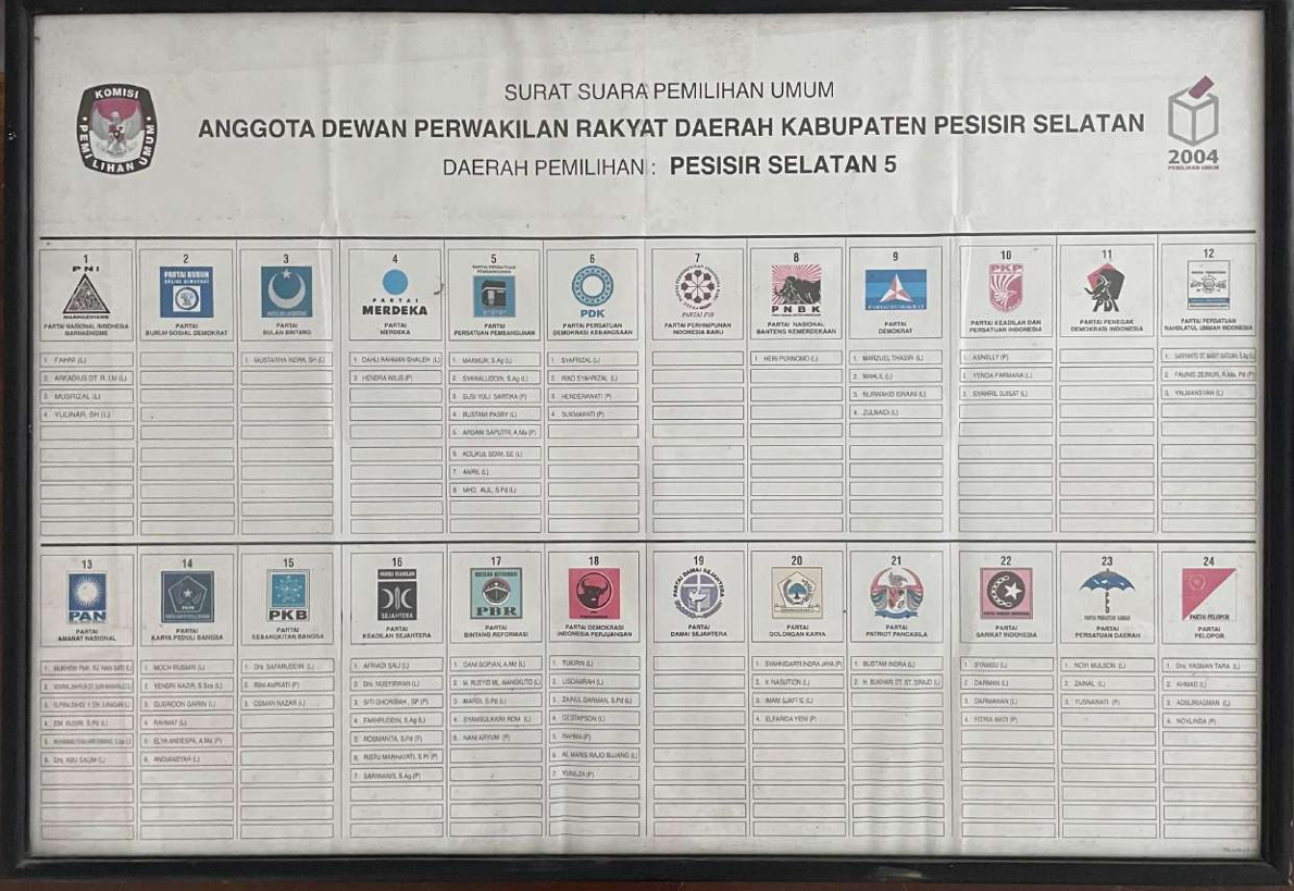 10. 2004_SURAT SUARA DPRD KABUPATEN PESISIR SELATAN 5