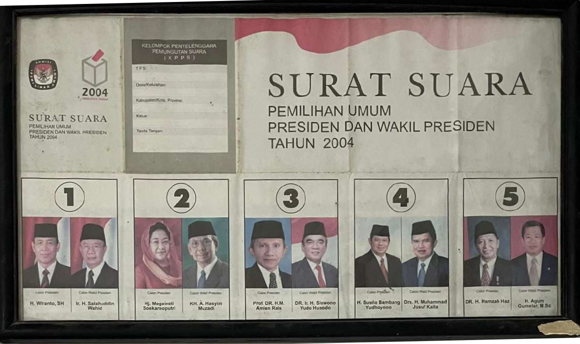 1. 2004_SURAT SUARA PRESIDEN DAN WAKIL PRESIDEN