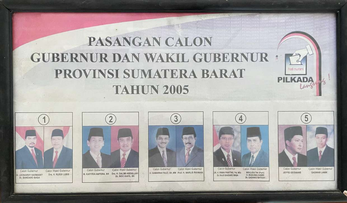 13. 2005_SURAT SUARA GUBERNUR DAN WAKIL GUBERNUR SUMATERA BARAT