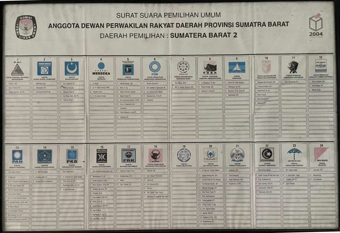 5. 2004_SURAT SUARA DPRD SUMATERA BARAT