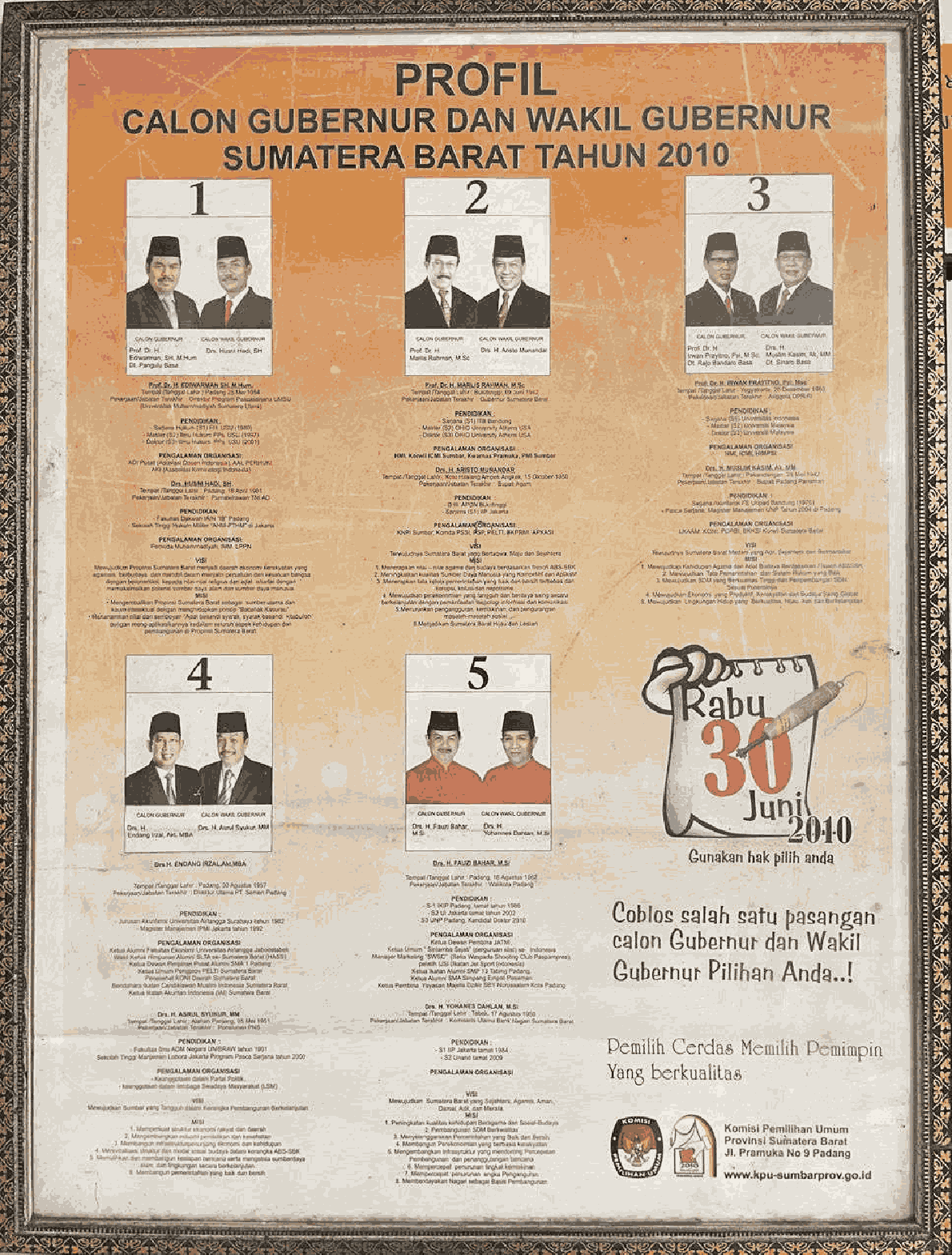 28. 2010_PROFIL GUBERNUR DAN WAKIL GUBERNUR SUMATERA BARAT