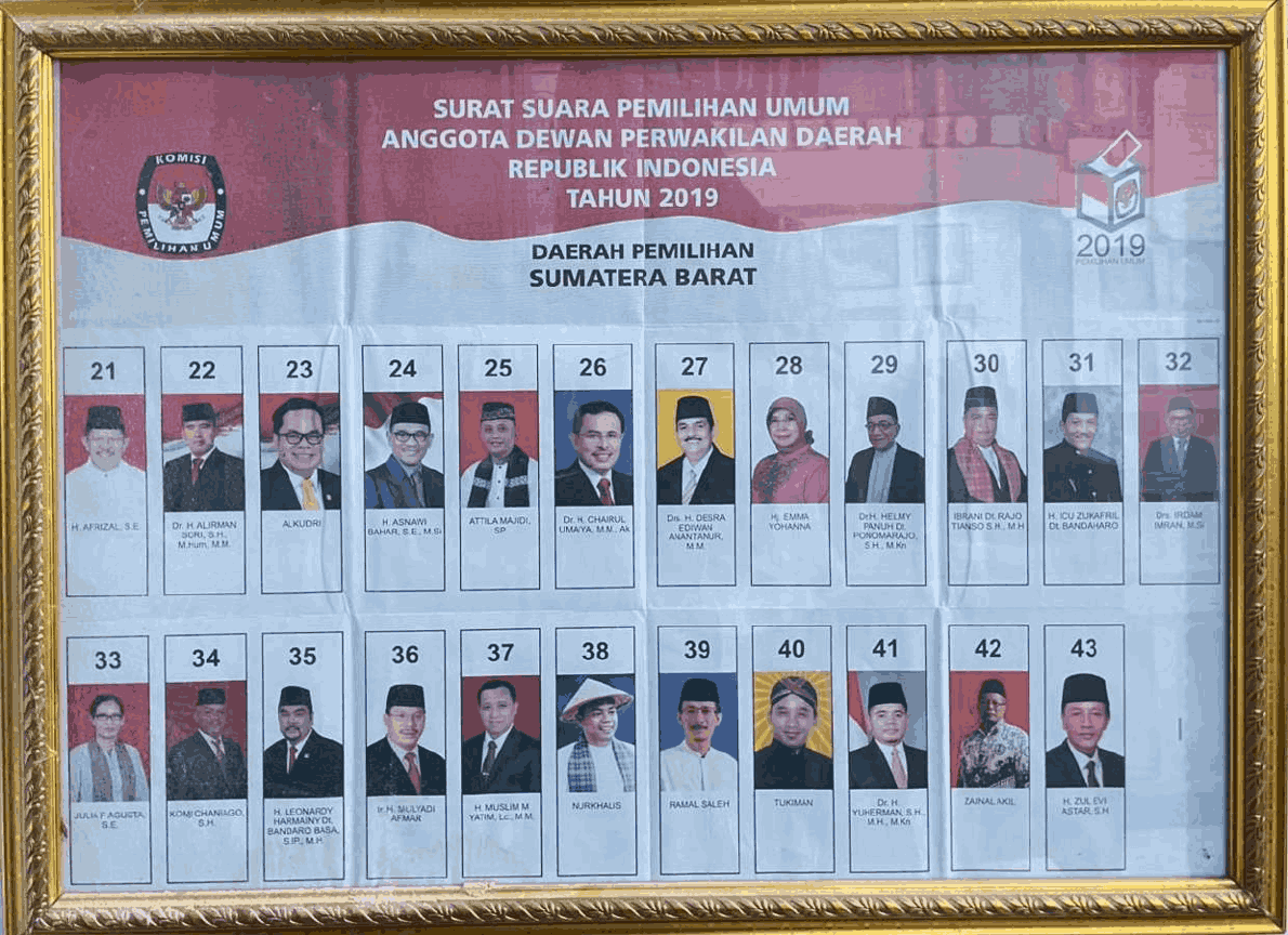 47. 2019_SURAT SUARA DPD SUMATERA BARAT